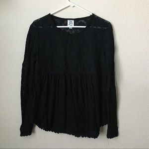 Black Long Sleeve Blouse